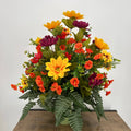 Fall Wild Flower Pre-Made Vase Insert (Mixed Colors)