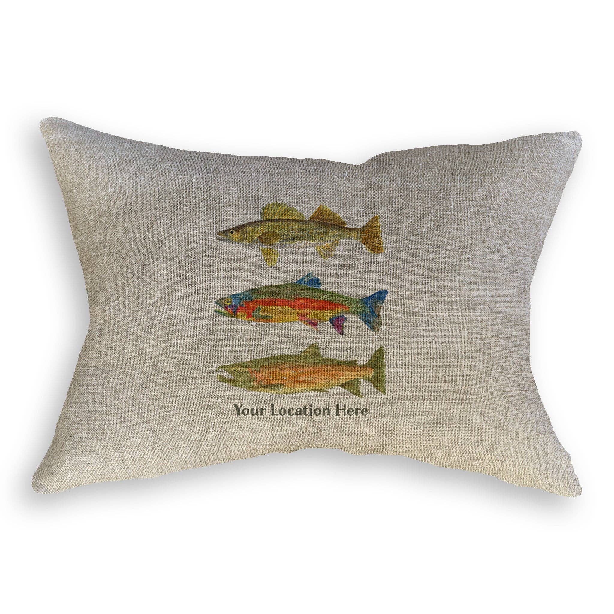 Lake Fish with Location