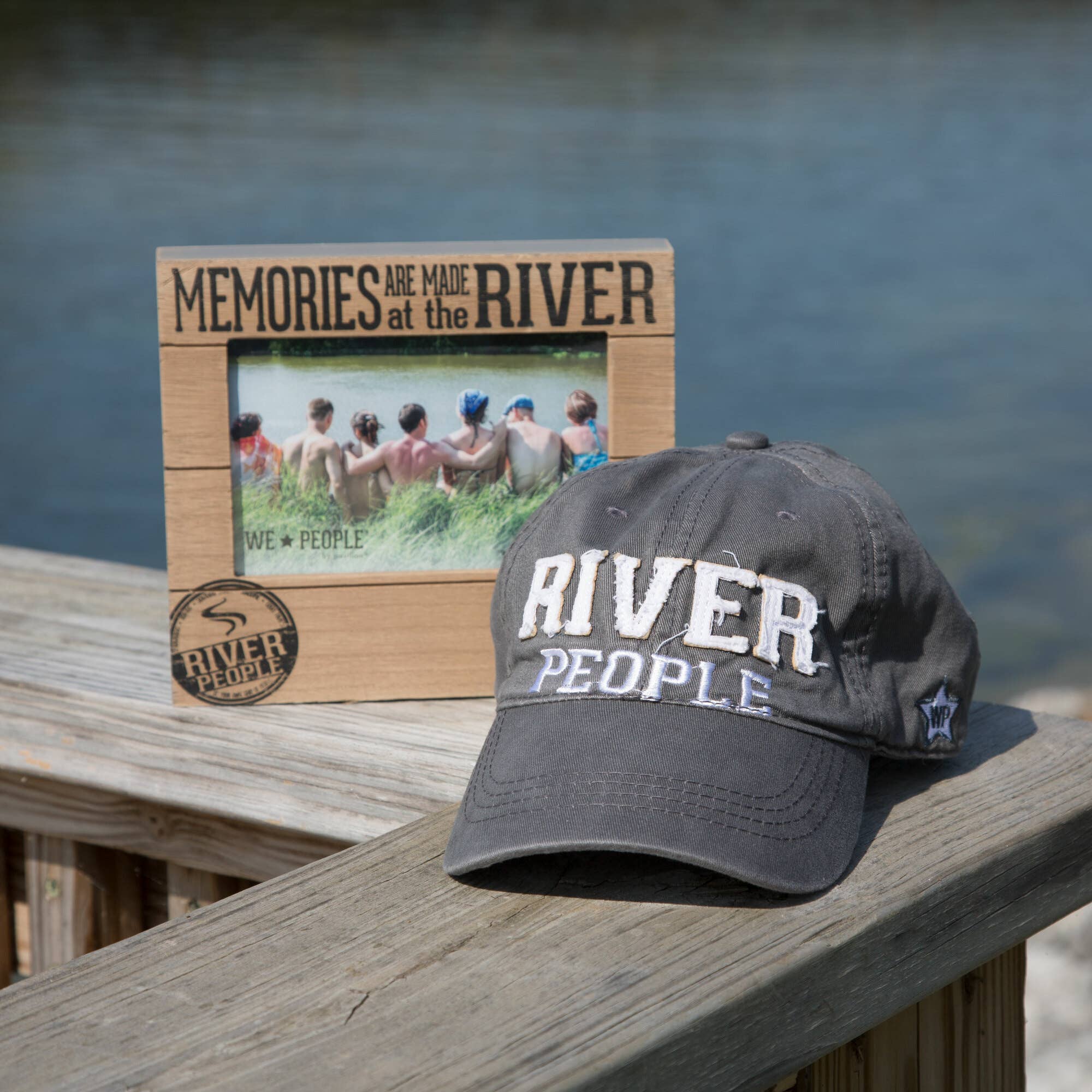 River People - Dark Gray Adjustable Hat