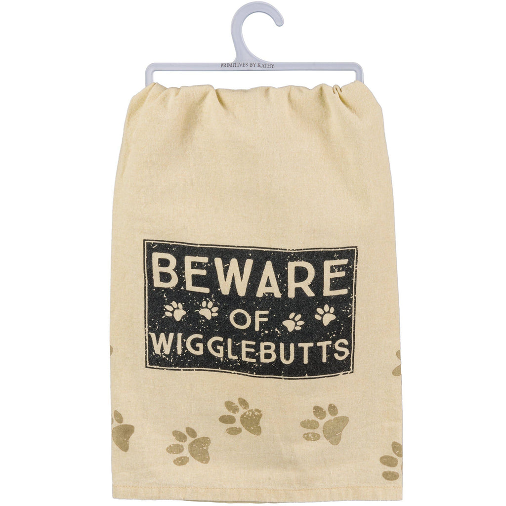 Beware Of Wigglebutts Kitchen Towel