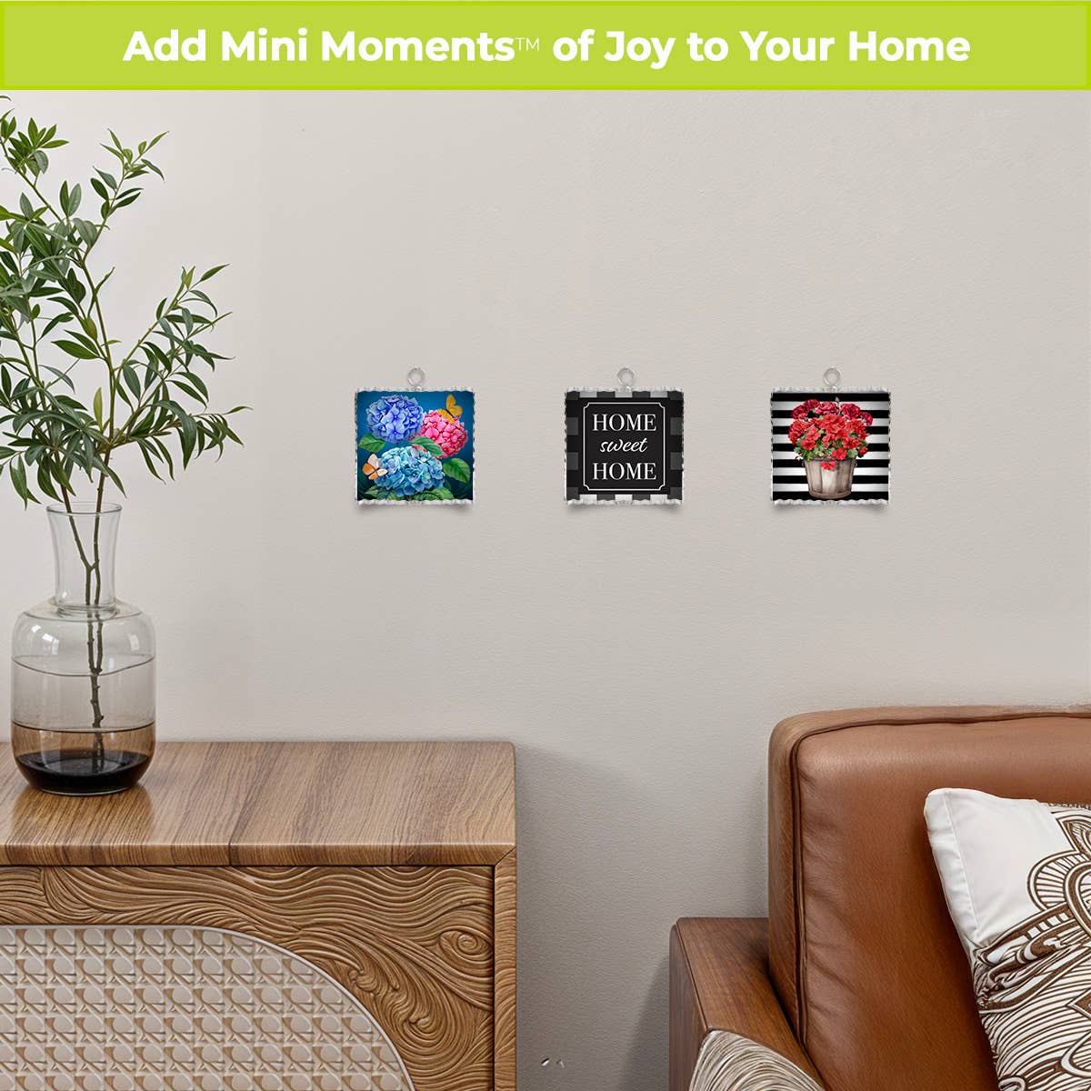Colorful Hydrangeas Metal Mini Moment