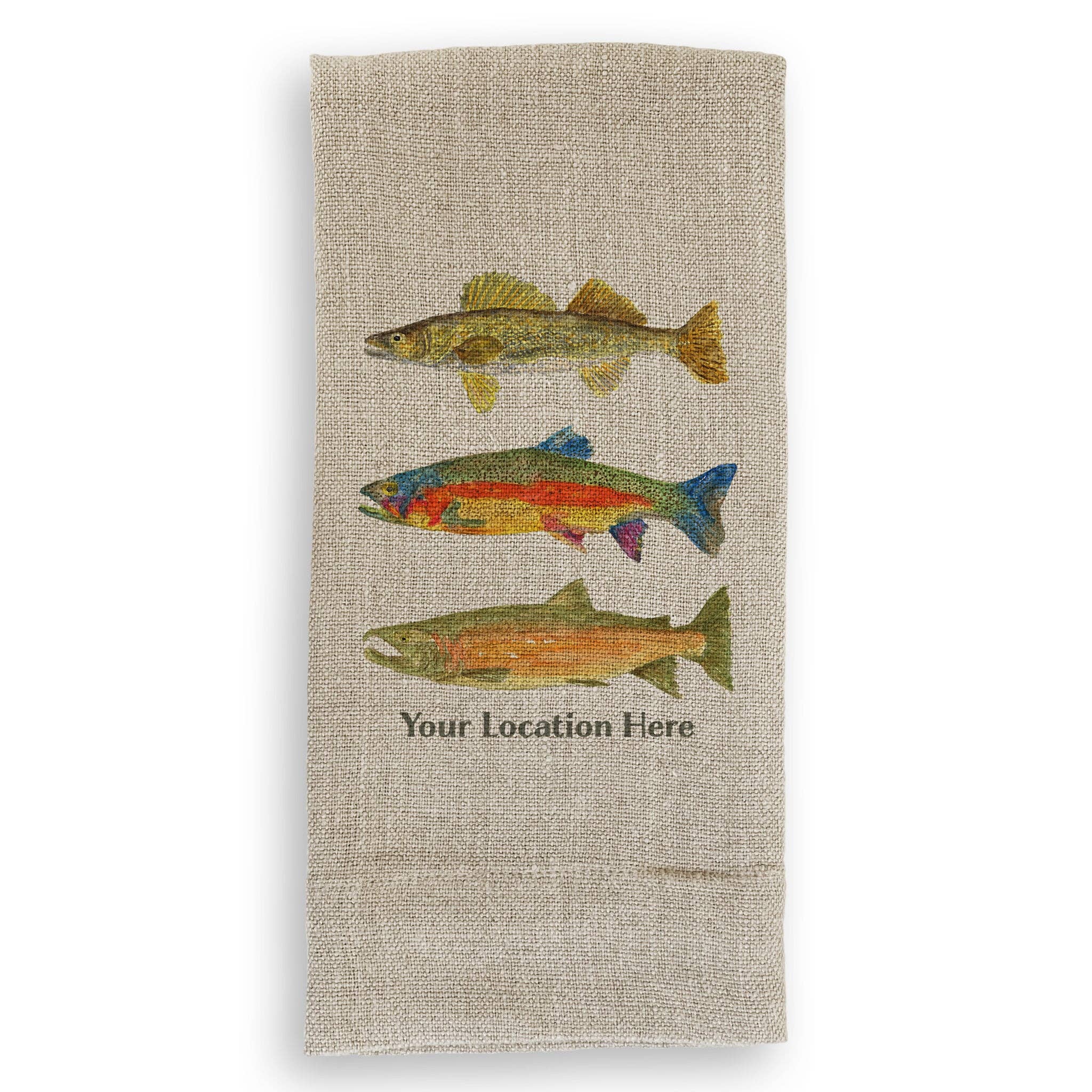 Lake Fish with Location