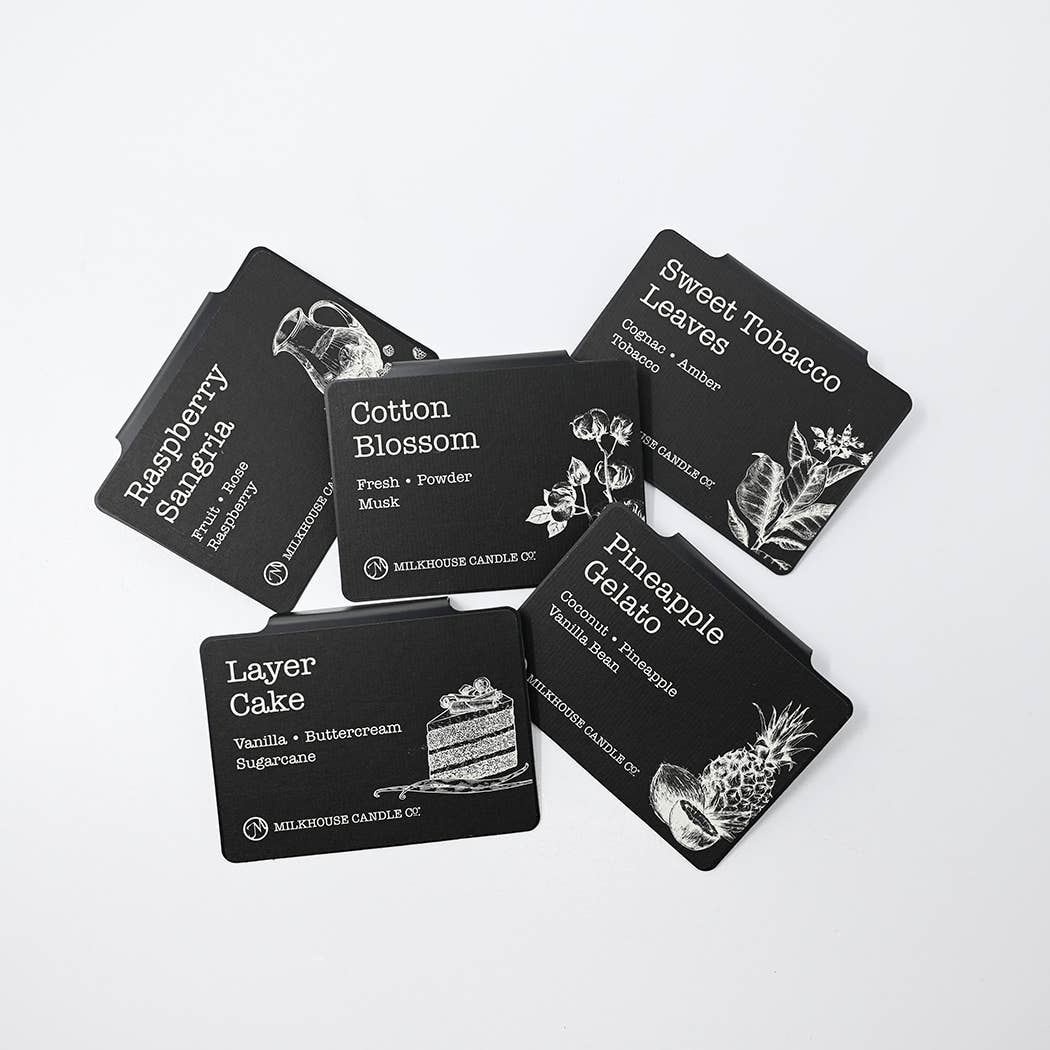 Candle Bar Scent Label Signs – A La Carte Label Signs