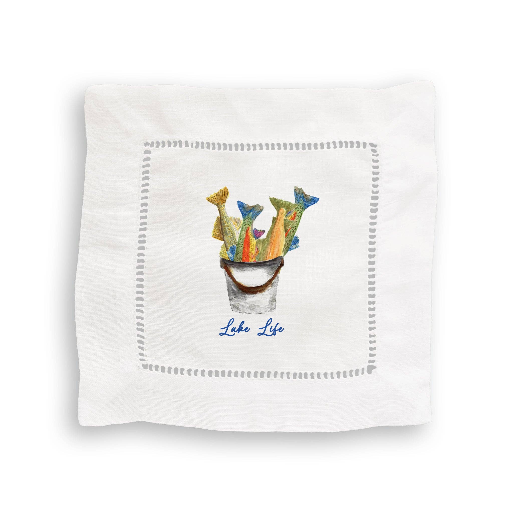 Lake Life Bucket of Fish
