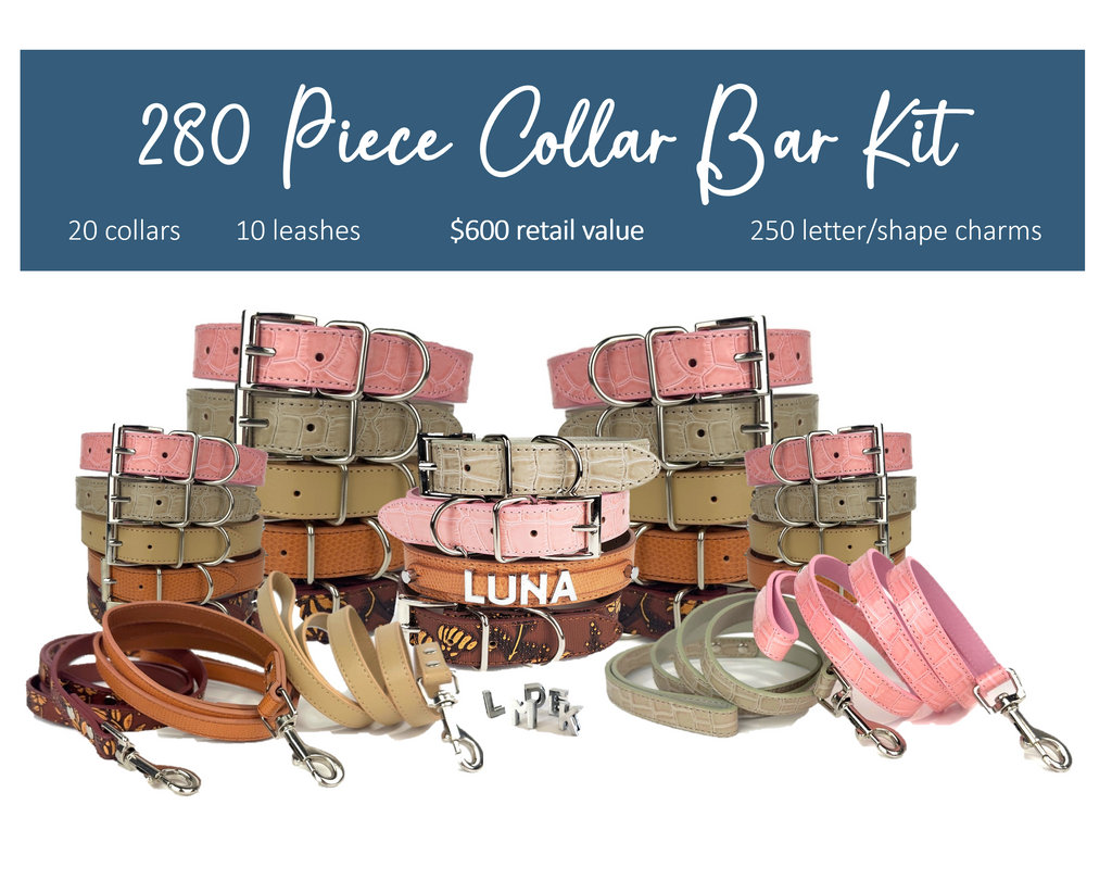 DIY Pet Collar Bar Starter Pack - High Desert- 280 Pieces