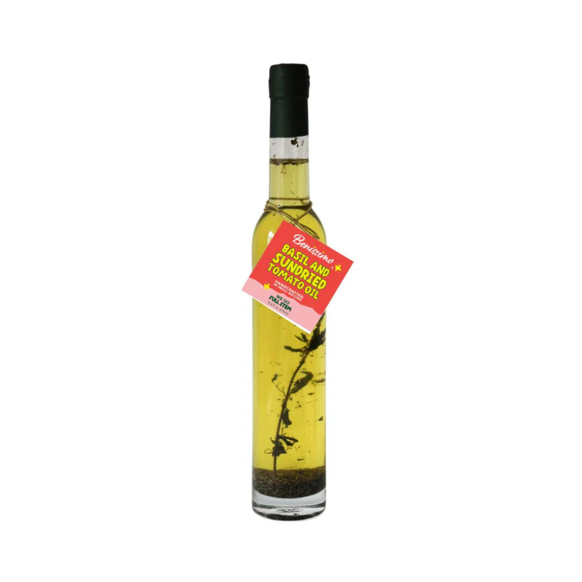 Basil & Sundried Tomato EVOO Blend – 12.7 fl oz Tall Round