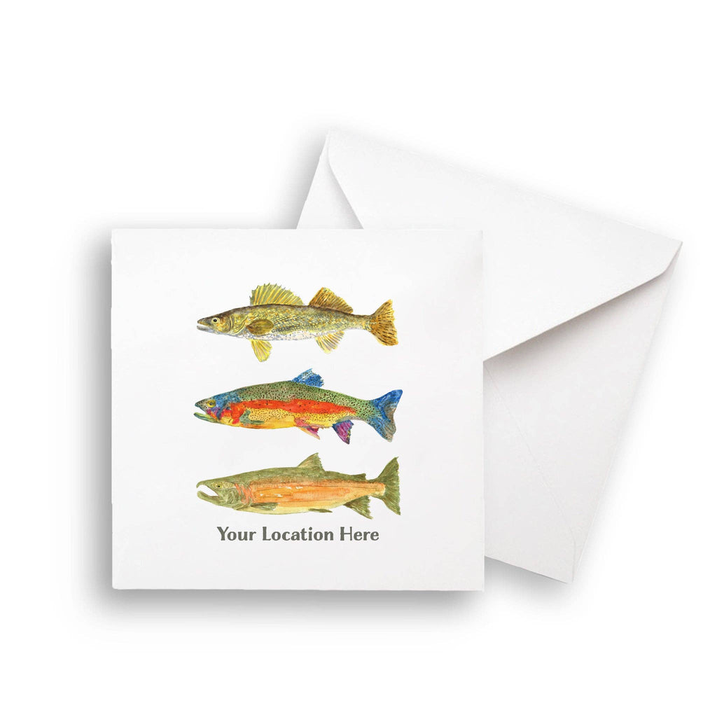 Lake Fish with Location