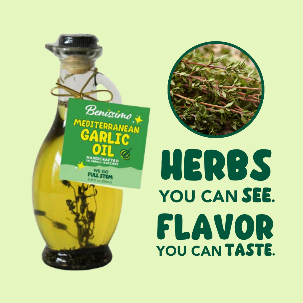 Mediterranean Garlic EVOO Blend – 8.45 fl oz Cruet