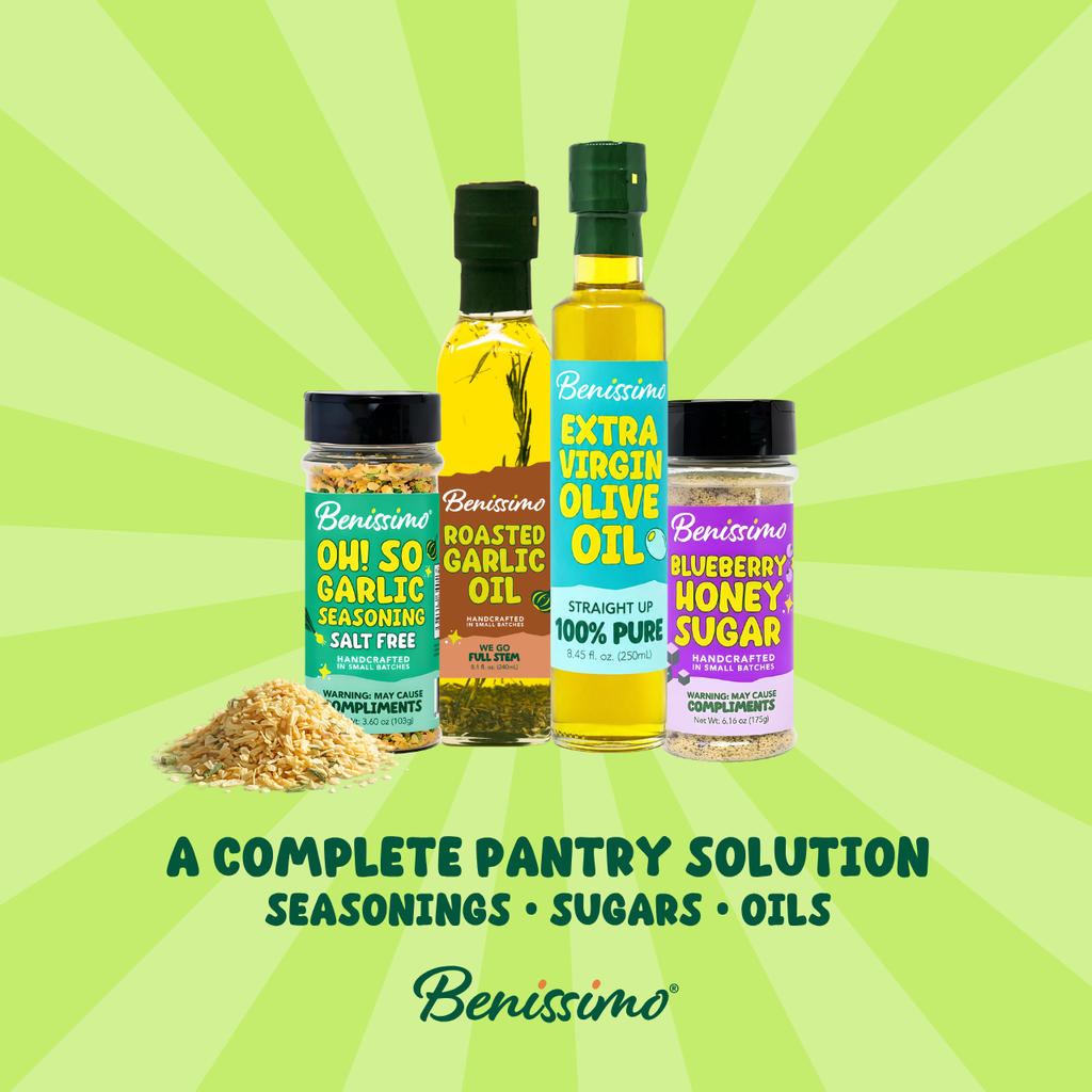 Parmesan Garlic EVOO Blend – 12.7 fl oz Tall Round