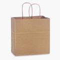 Recycled Brown Kraft Paper Retail Shopping Bags