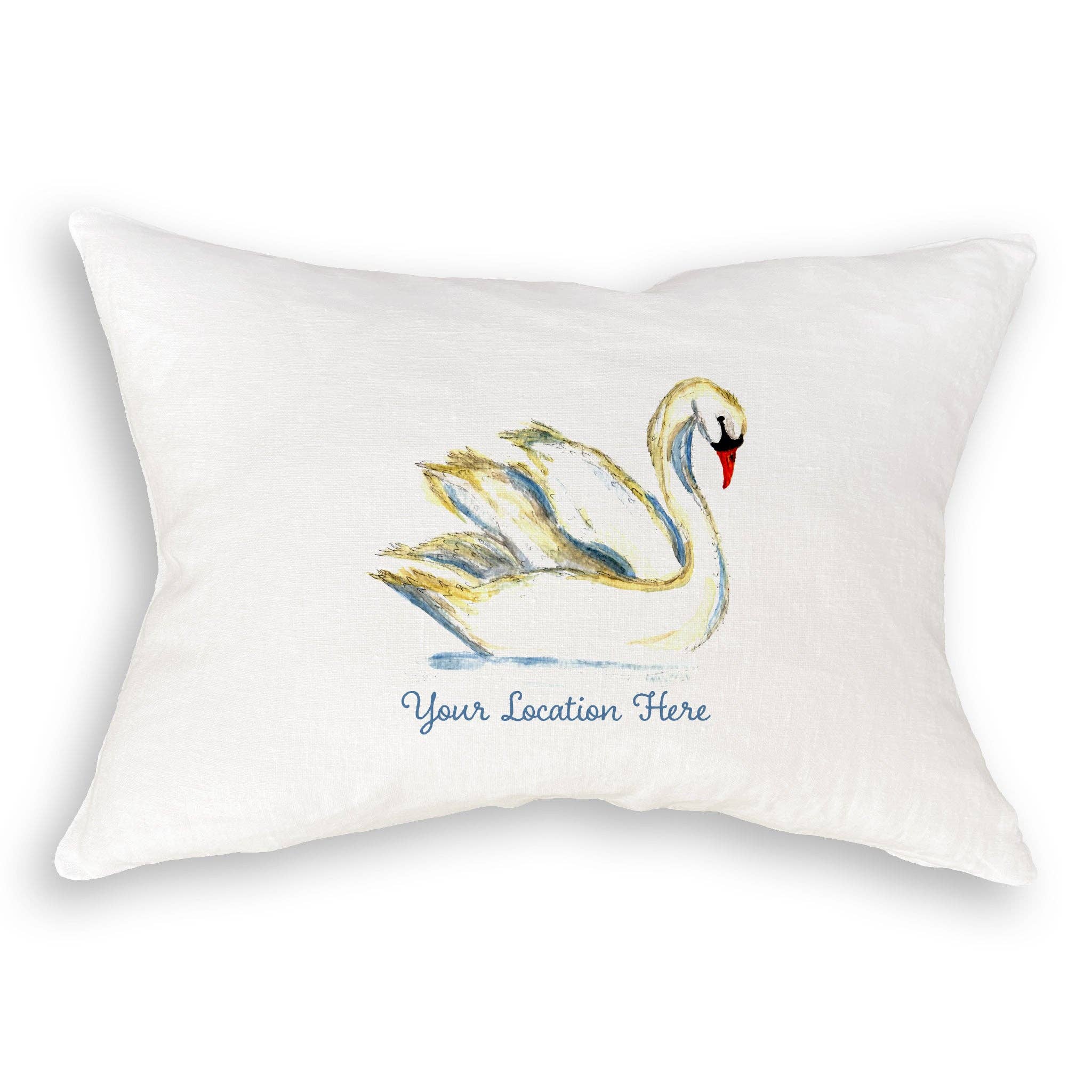 Swan with Location