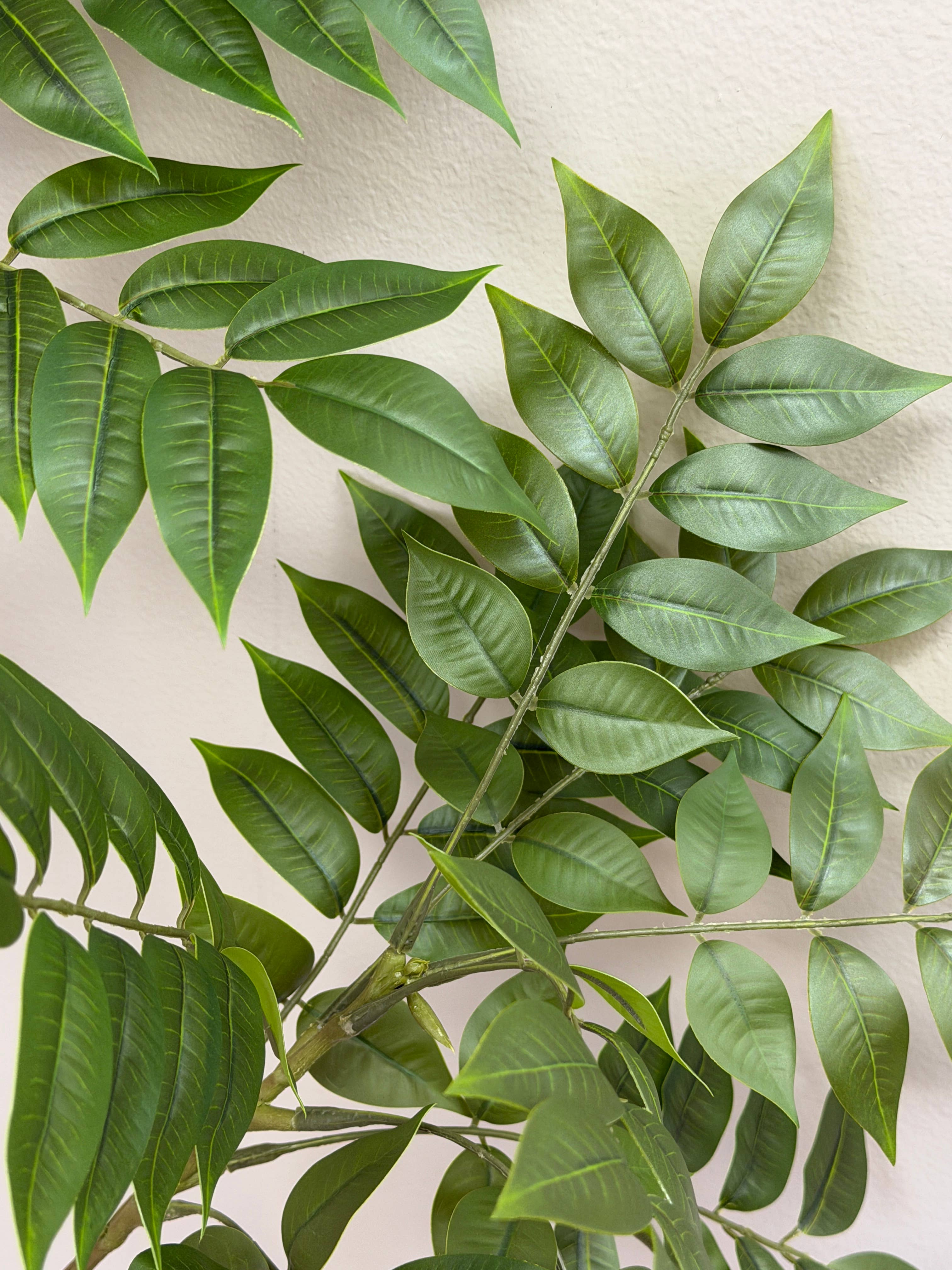 Luxe Wisteria Foliage Branch — 43” Designer Greenery Stem
