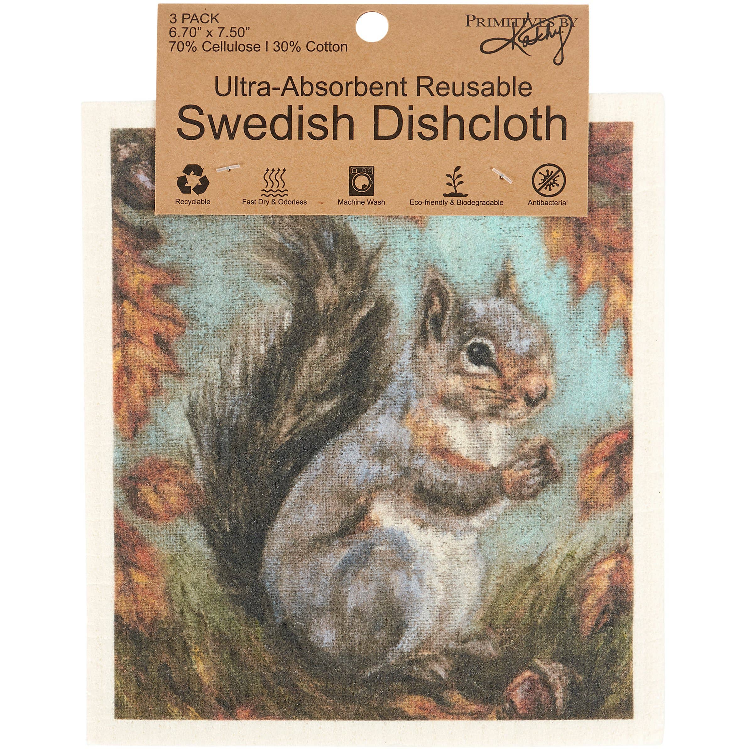 Fall Woods Swedish Cloth Set