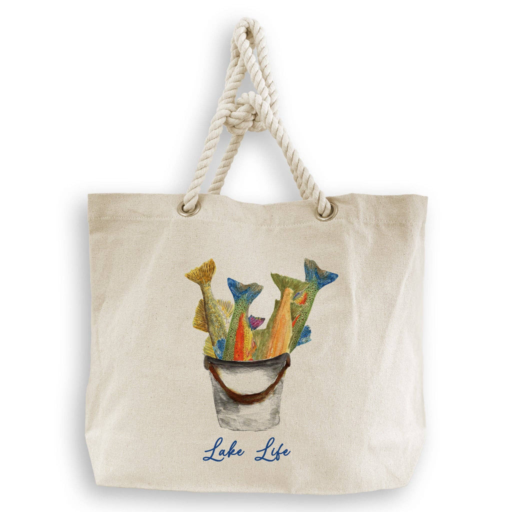 Lake Life Bucket of Fish