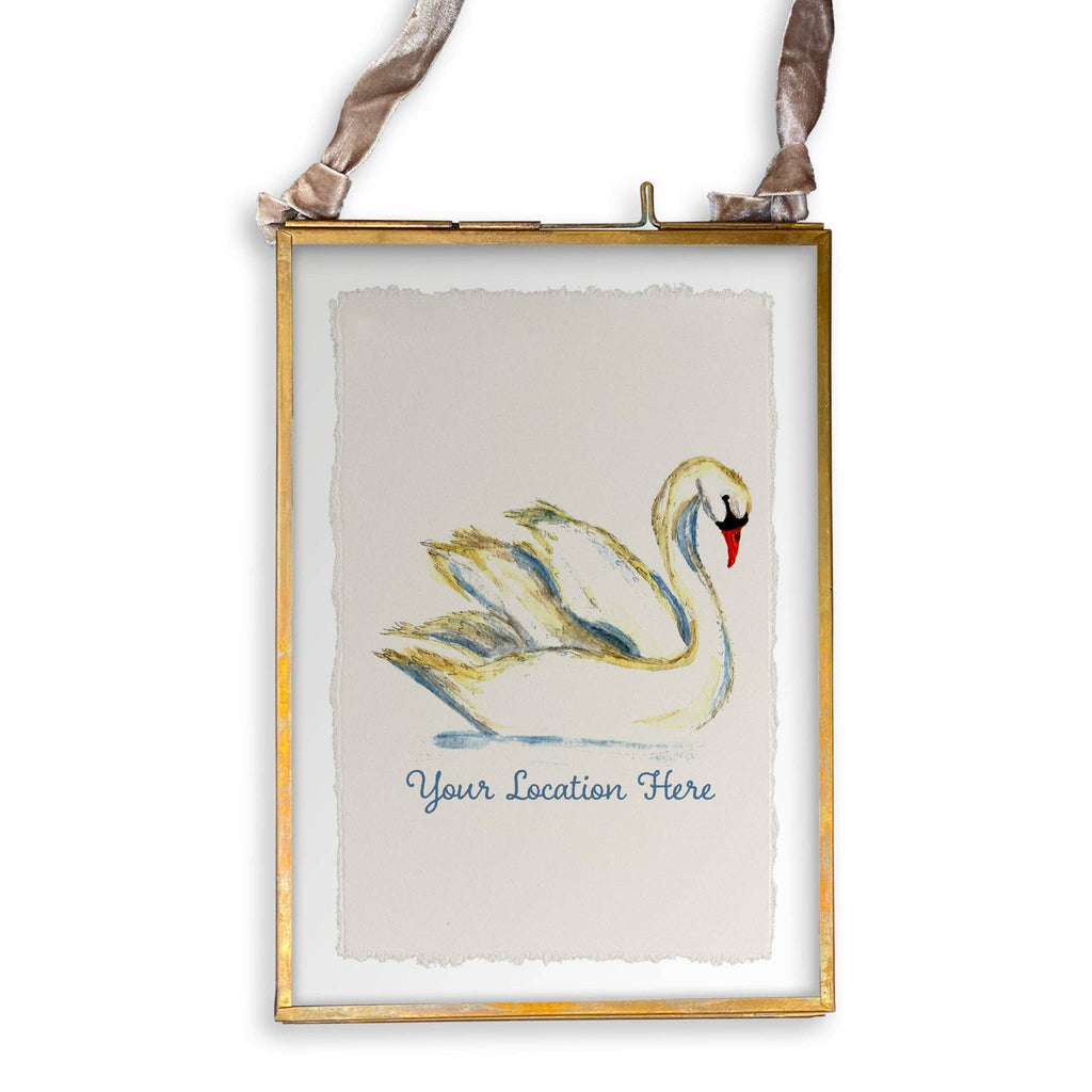 Swan with Location