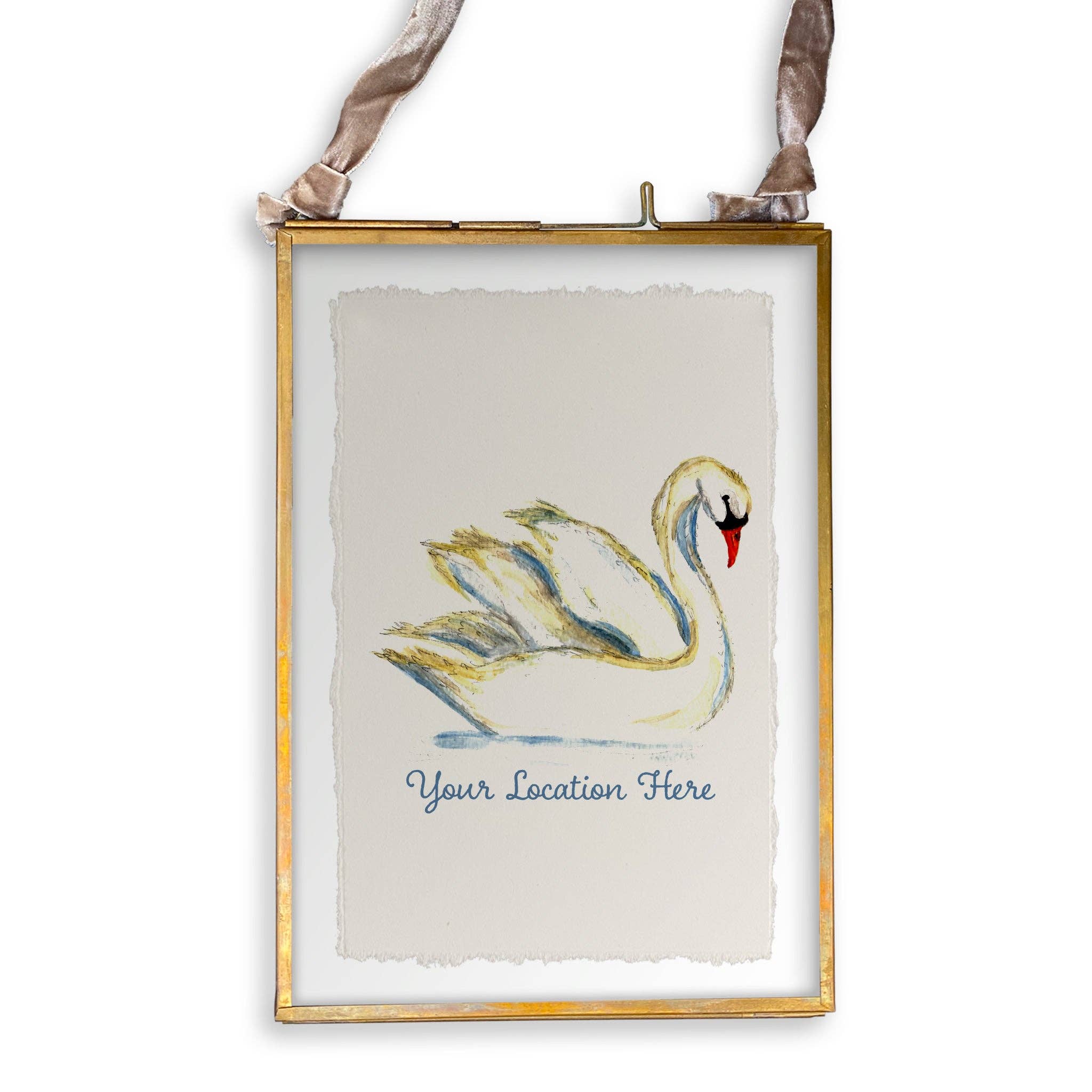 Swan with Location