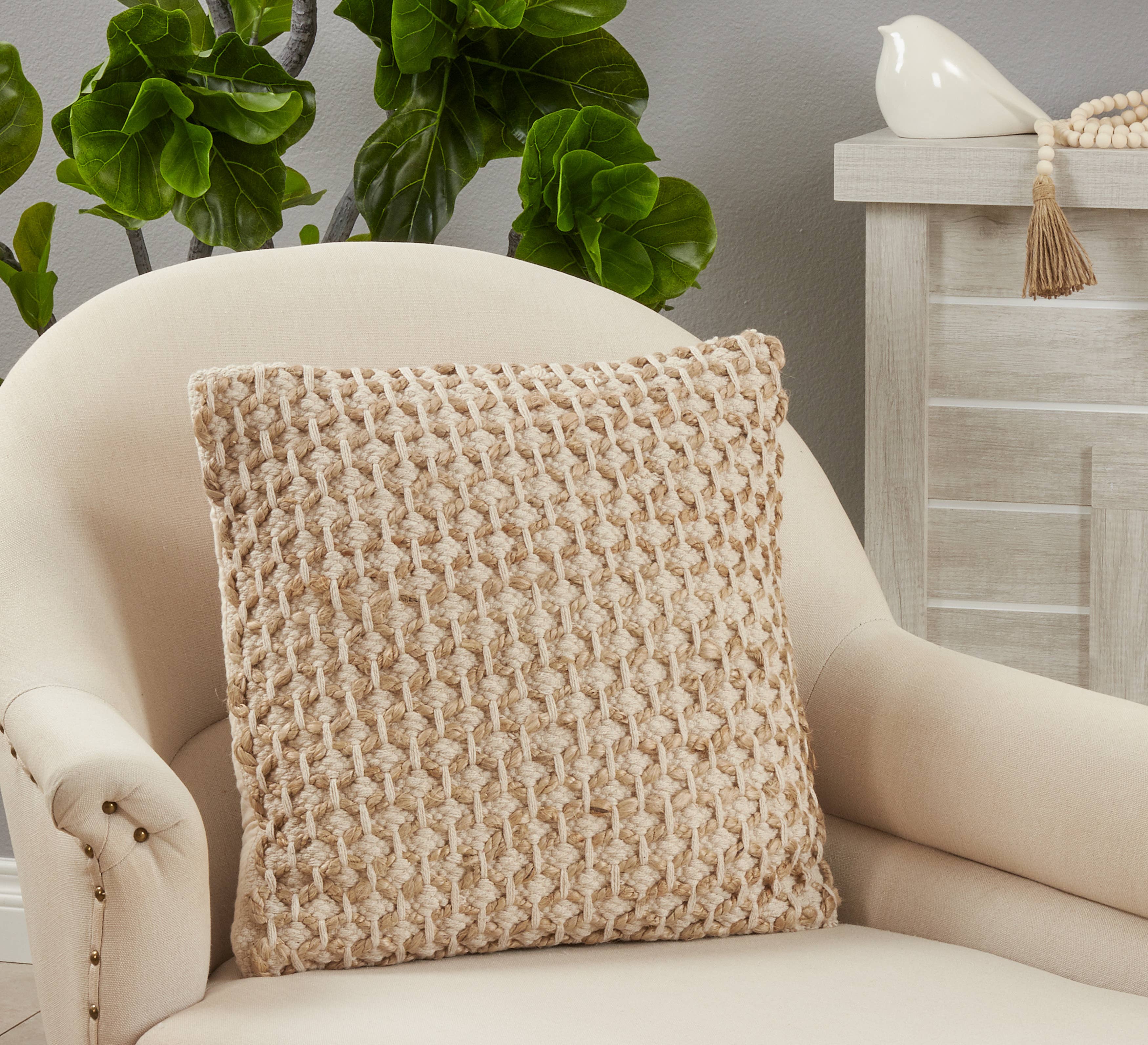Rope Throw Pillow