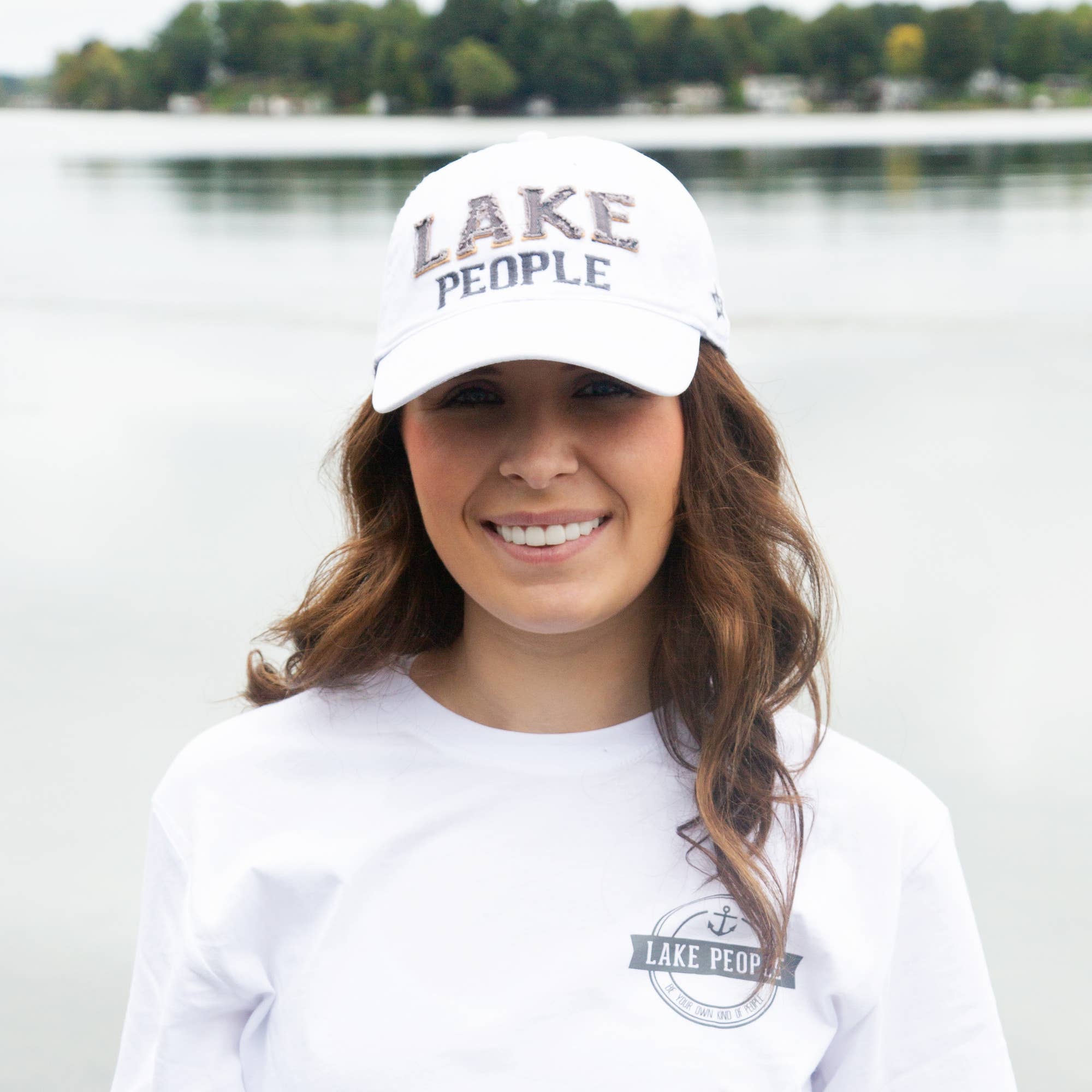 Lake People - Dark Gray Adjustable Hat