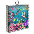 Springtime Hummingbirds Metal Mini Moment