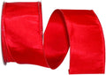 Katy May Elegance Wired Edge, Red, 2-1/2 In, 25 Yards
