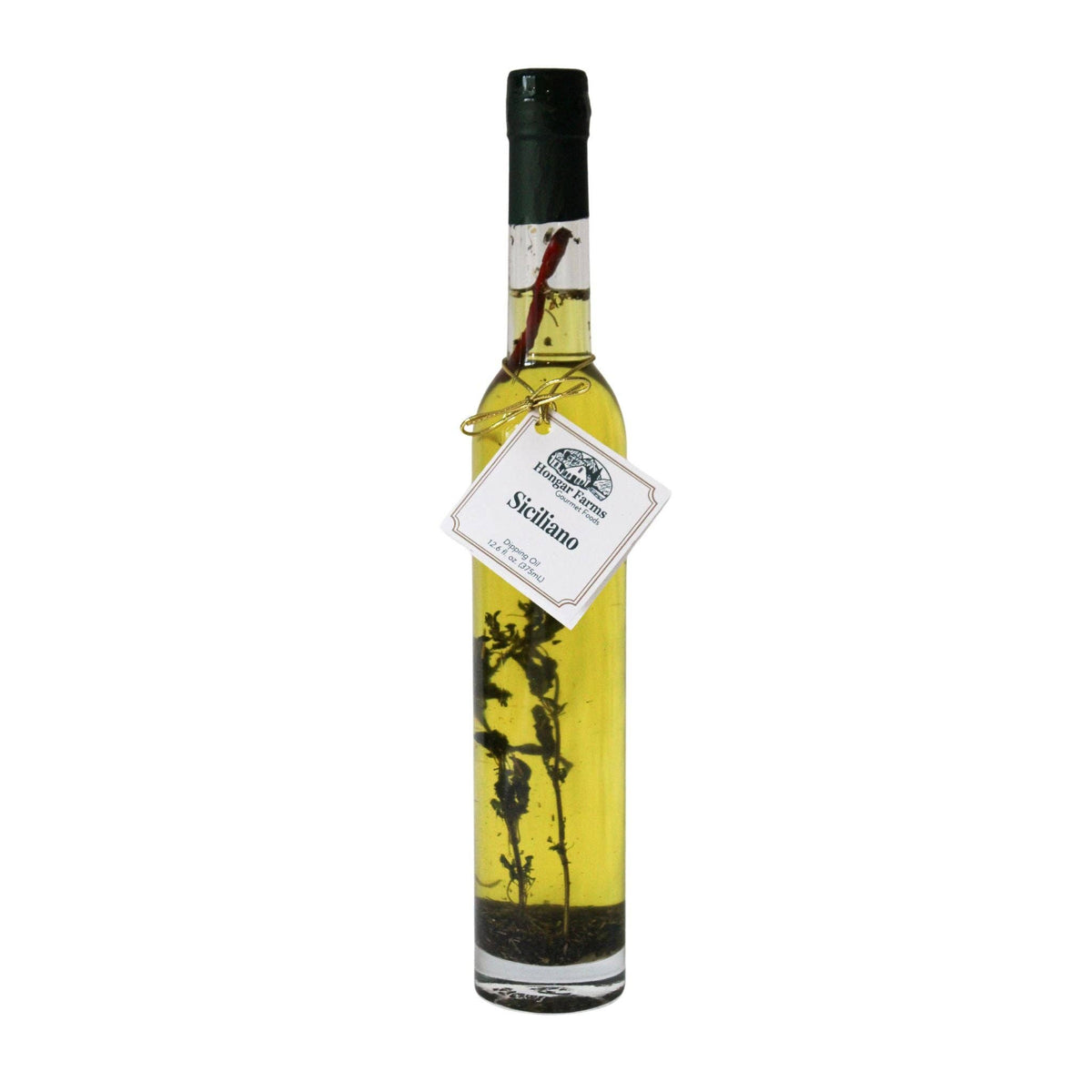 Siciliano EVOO Blend – Bold Peppery (375mL Tall Round)