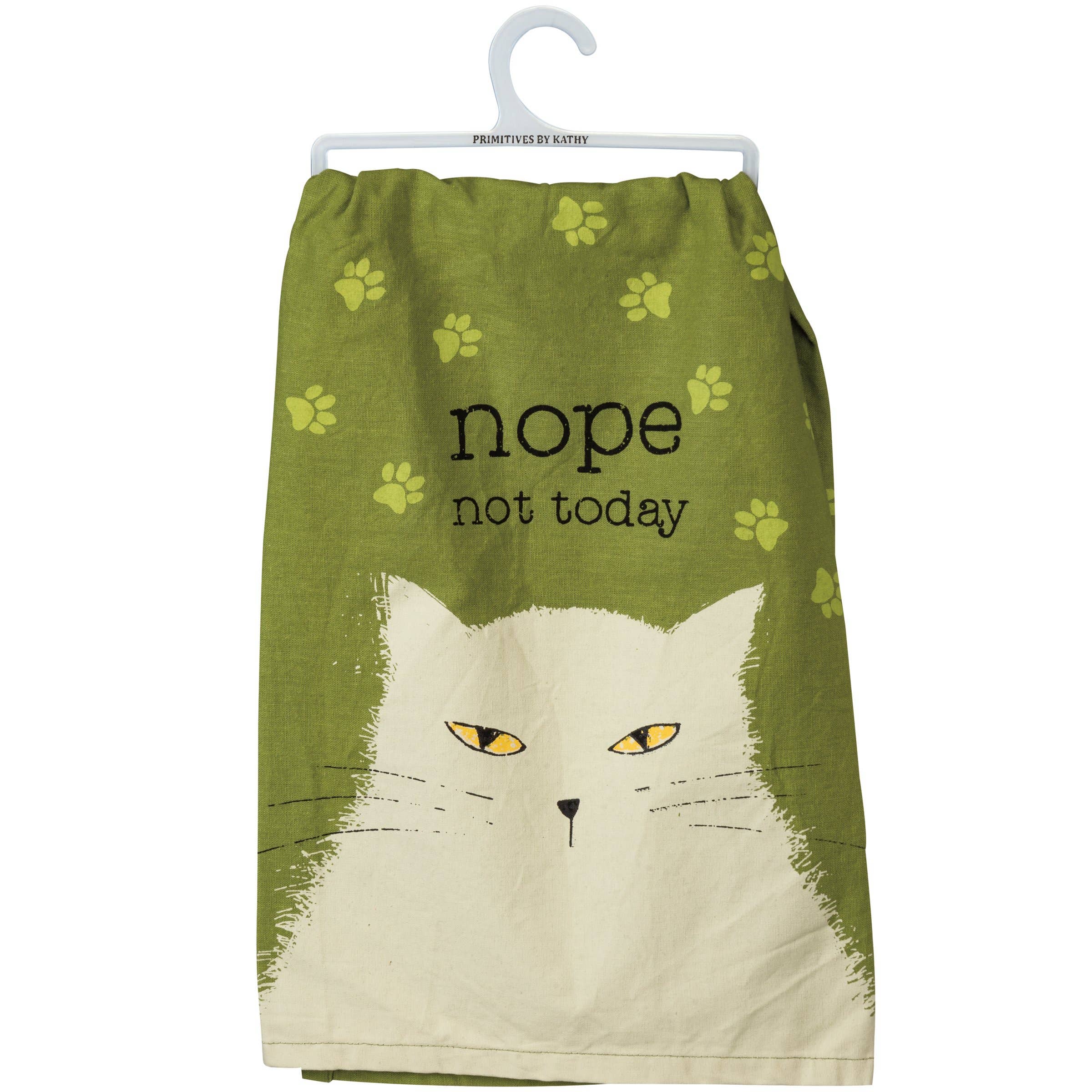 Nope Not Today Kitchen Towel
