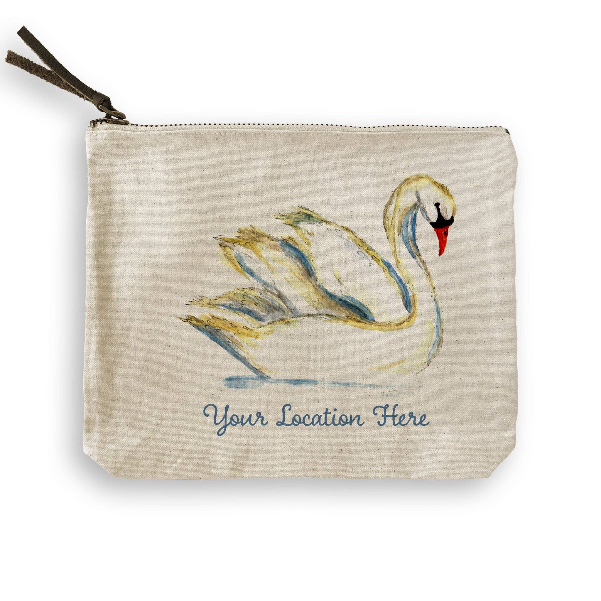 Swan with Location