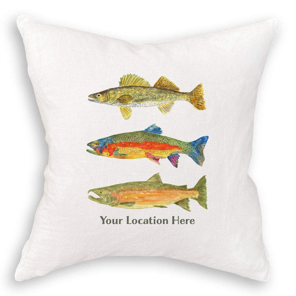 Lake Fish with Location