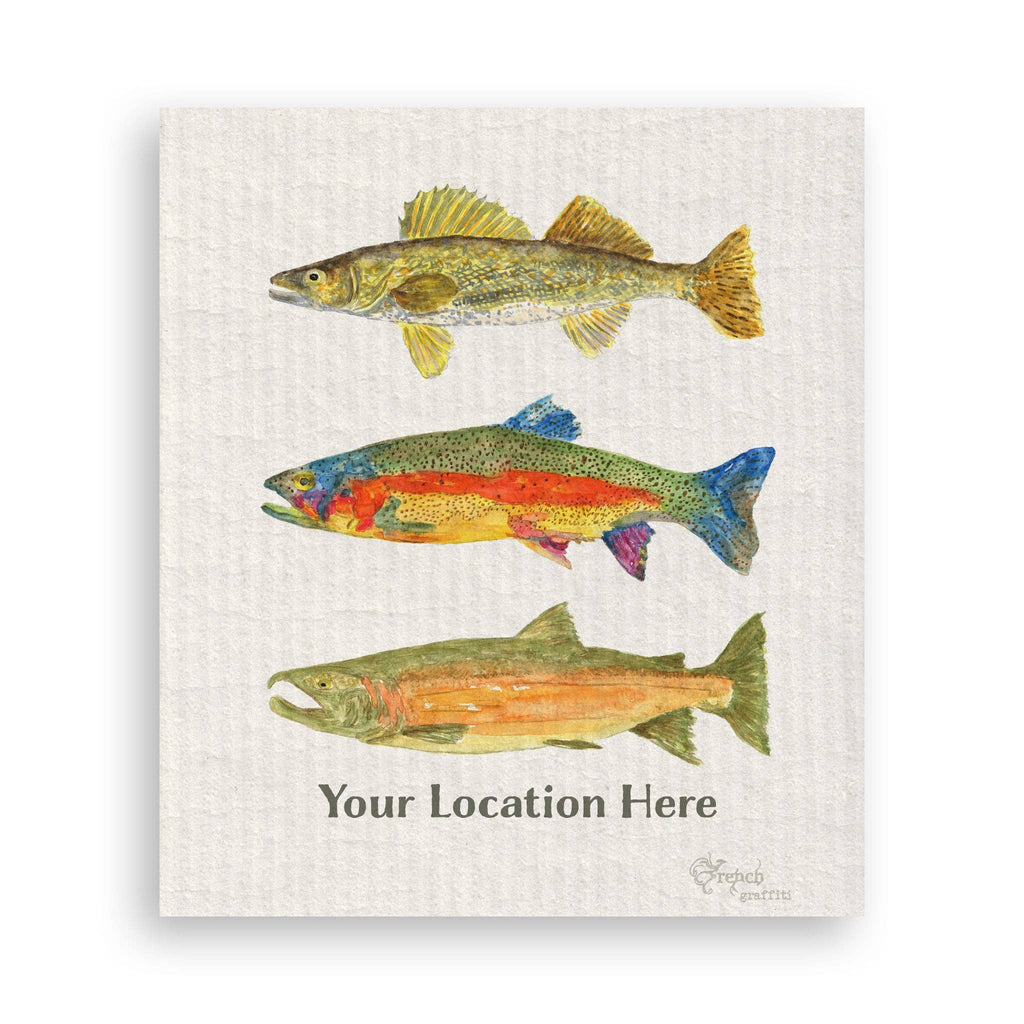 Lake Fish with Location