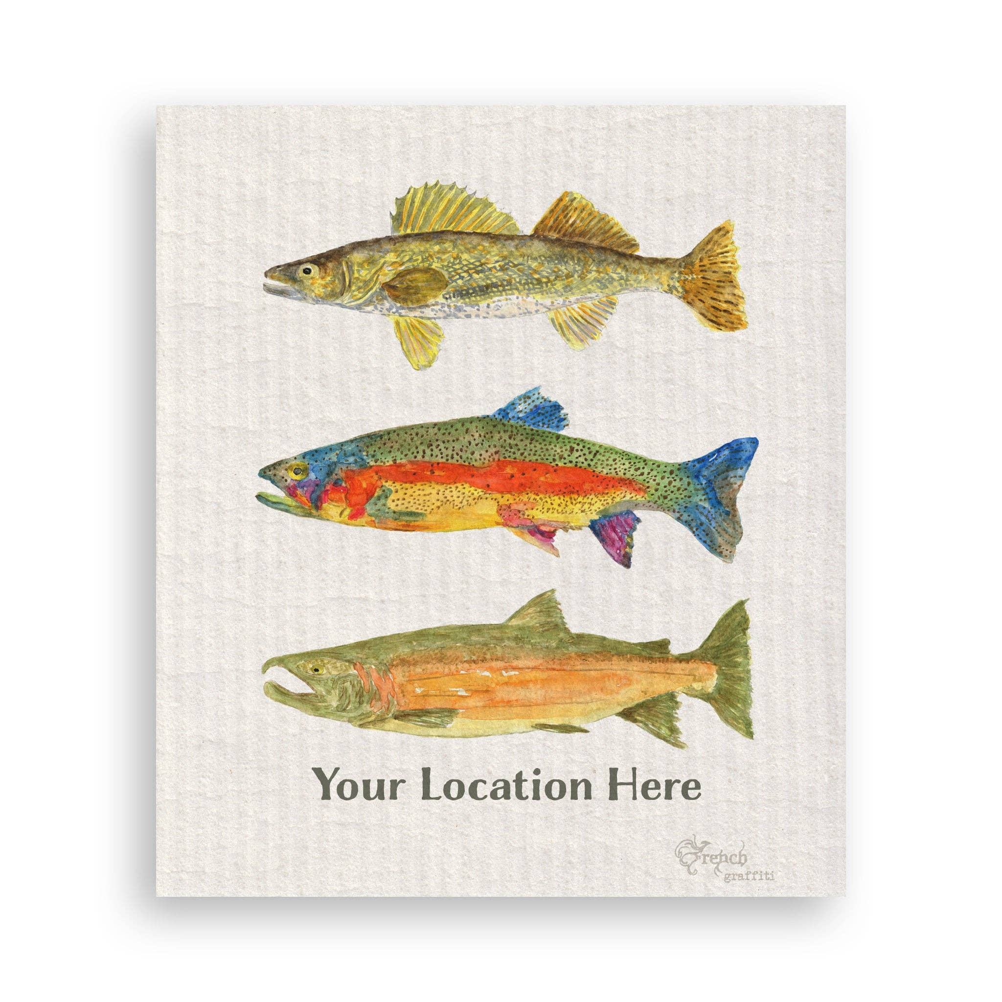 Lake Fish with Location