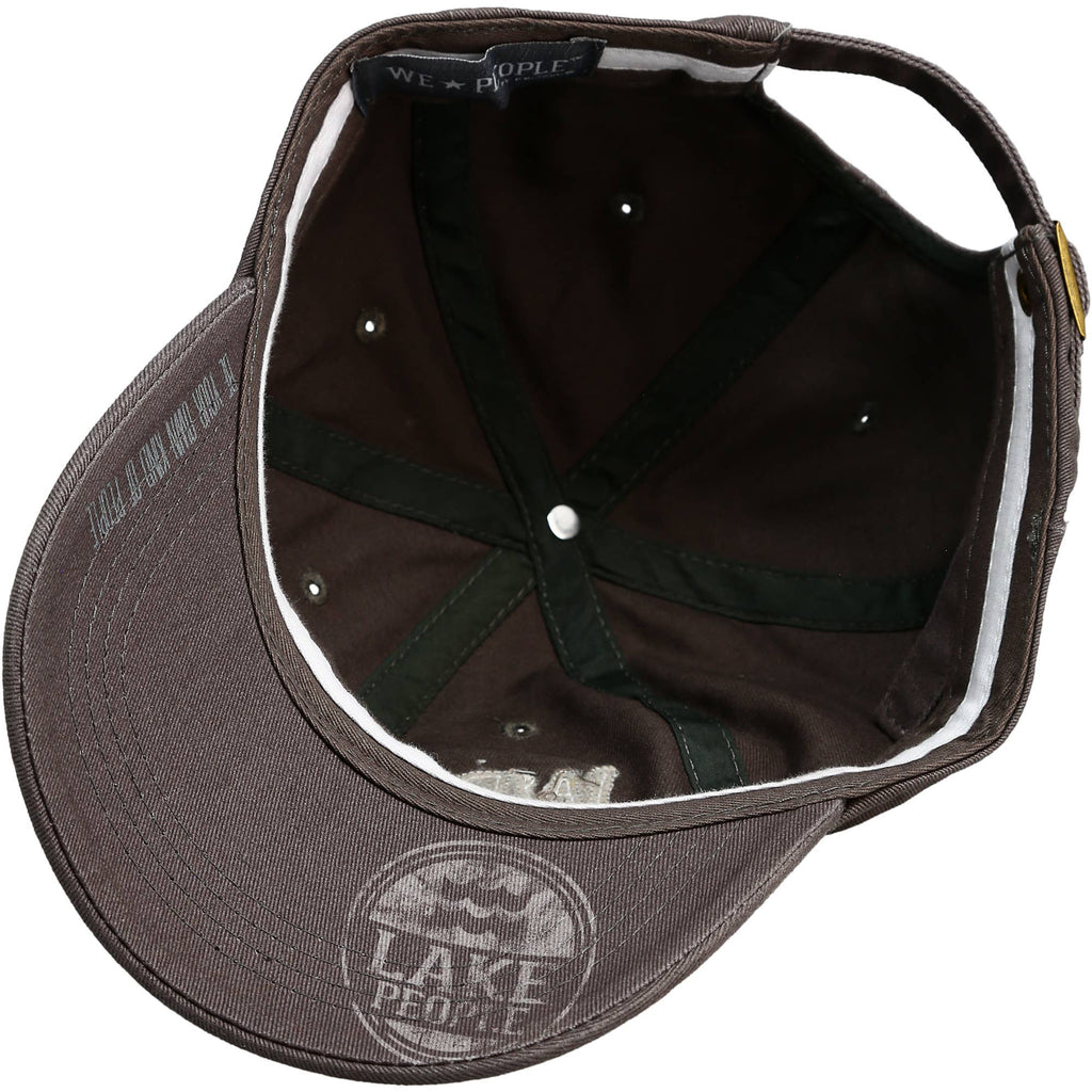 Lake People - Dark Gray Adjustable Hat