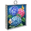 Colorful Hydrangeas Metal Mini Moment