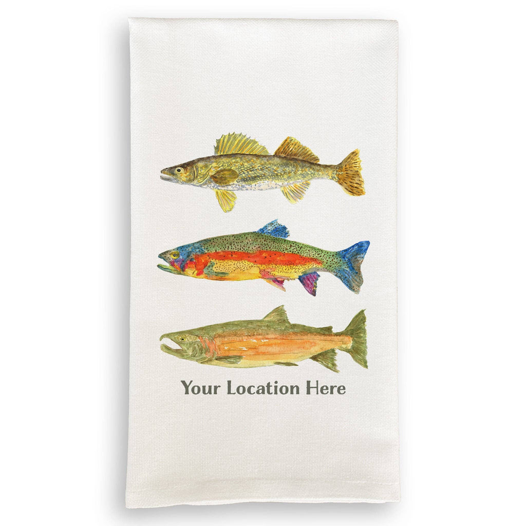Lake Fish with Location