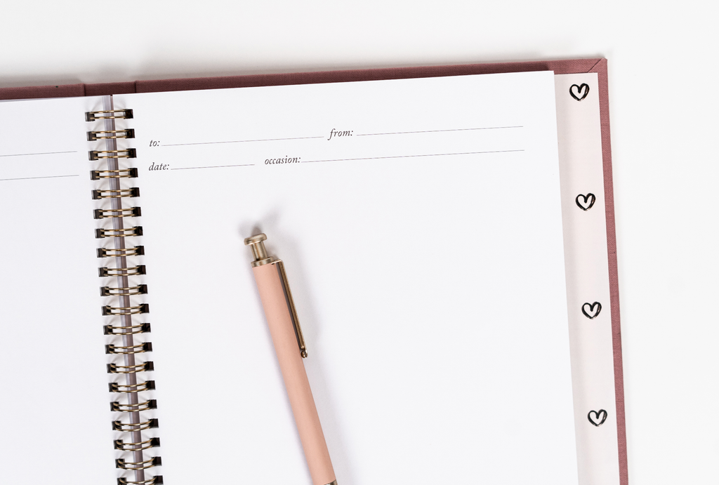 Cards Worth Keeping Journal | Birthday Card Organizer Book