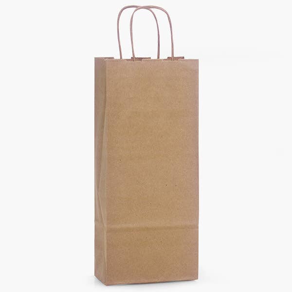 Recycled Brown Kraft Paper Retail Shopping Bags
