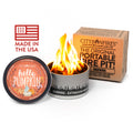 Fall “Hello Pumpkin” City Bonfires® Portable Fire Pit