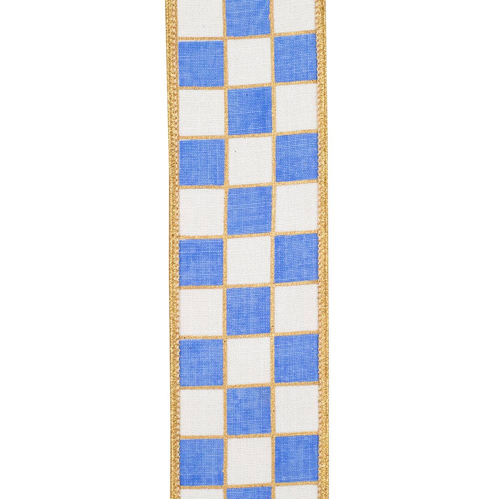 Gilded Check Outlined Dlux Metallic Backed Wrd Edge