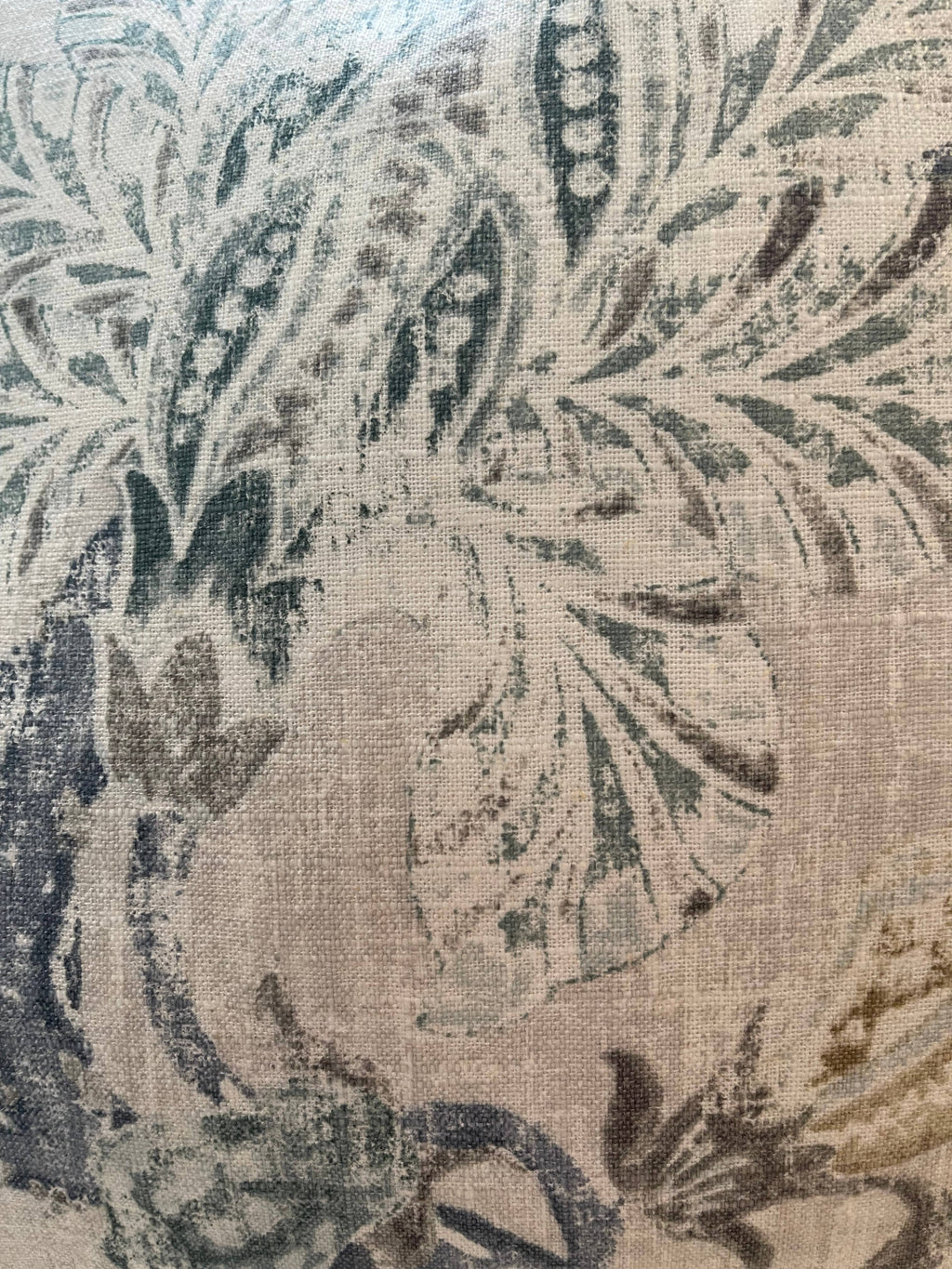Vivienne Floral Throw Pillow with Feather Insert 