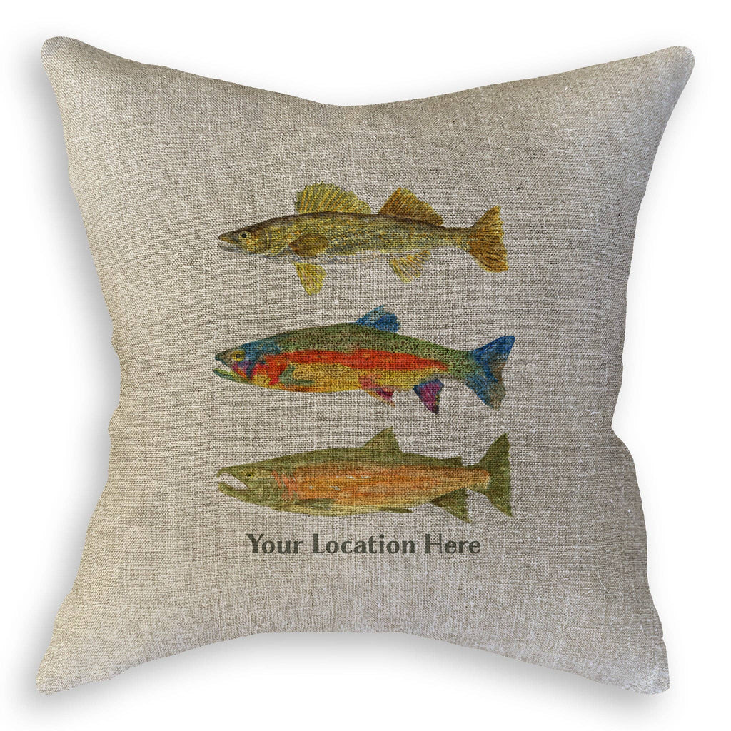 Lake Fish with Location