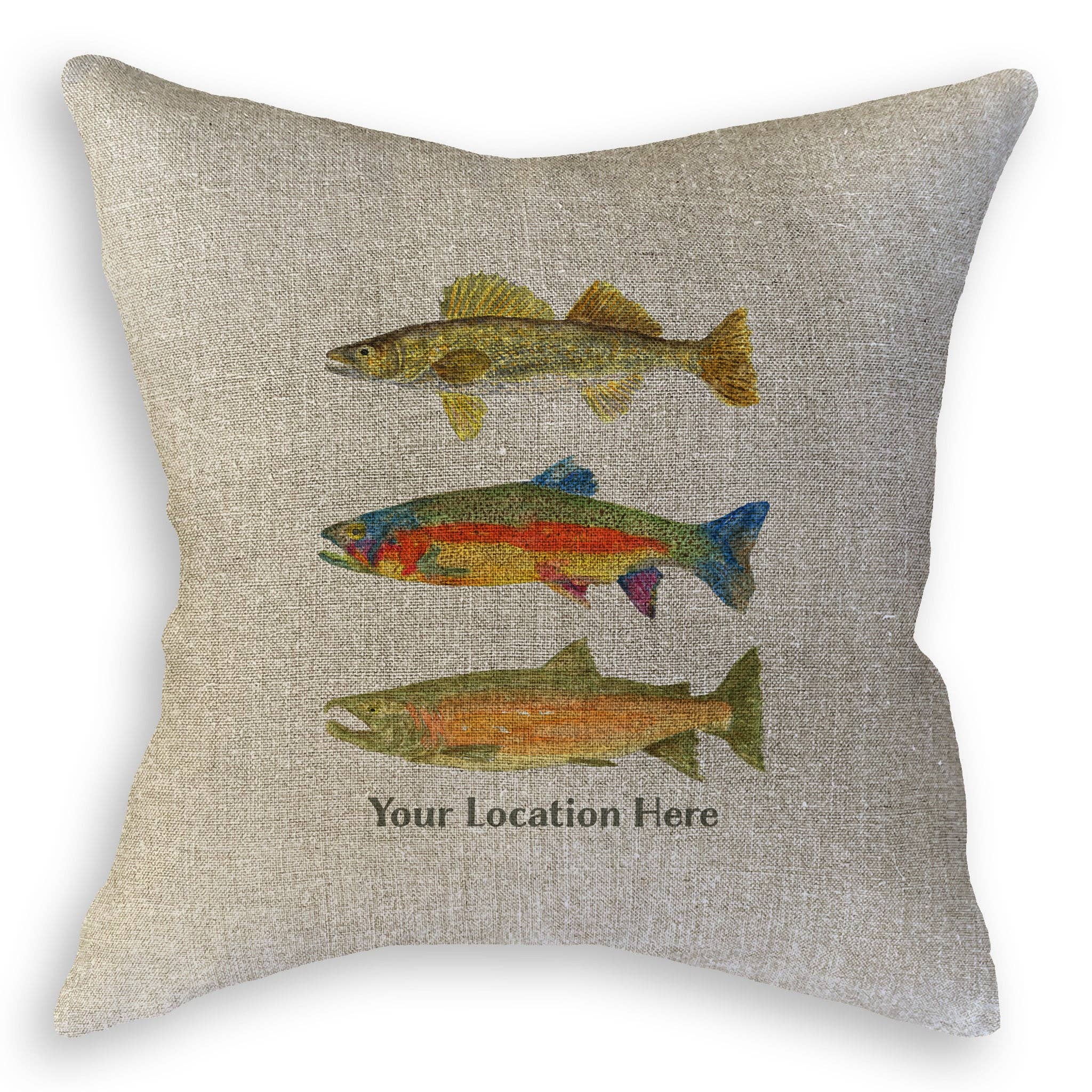 Lake Fish with Location