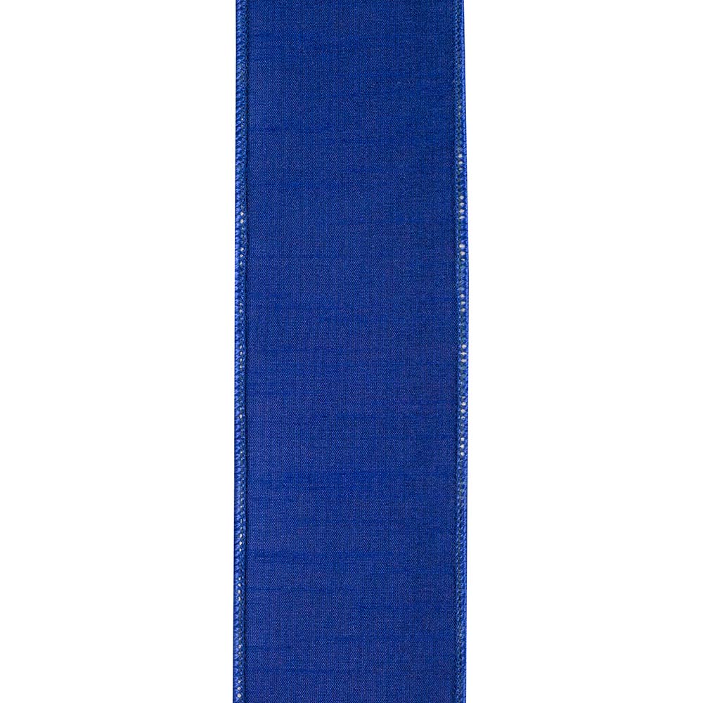 Watercolor Check Deluxe Dupioni Backed Wired Edge