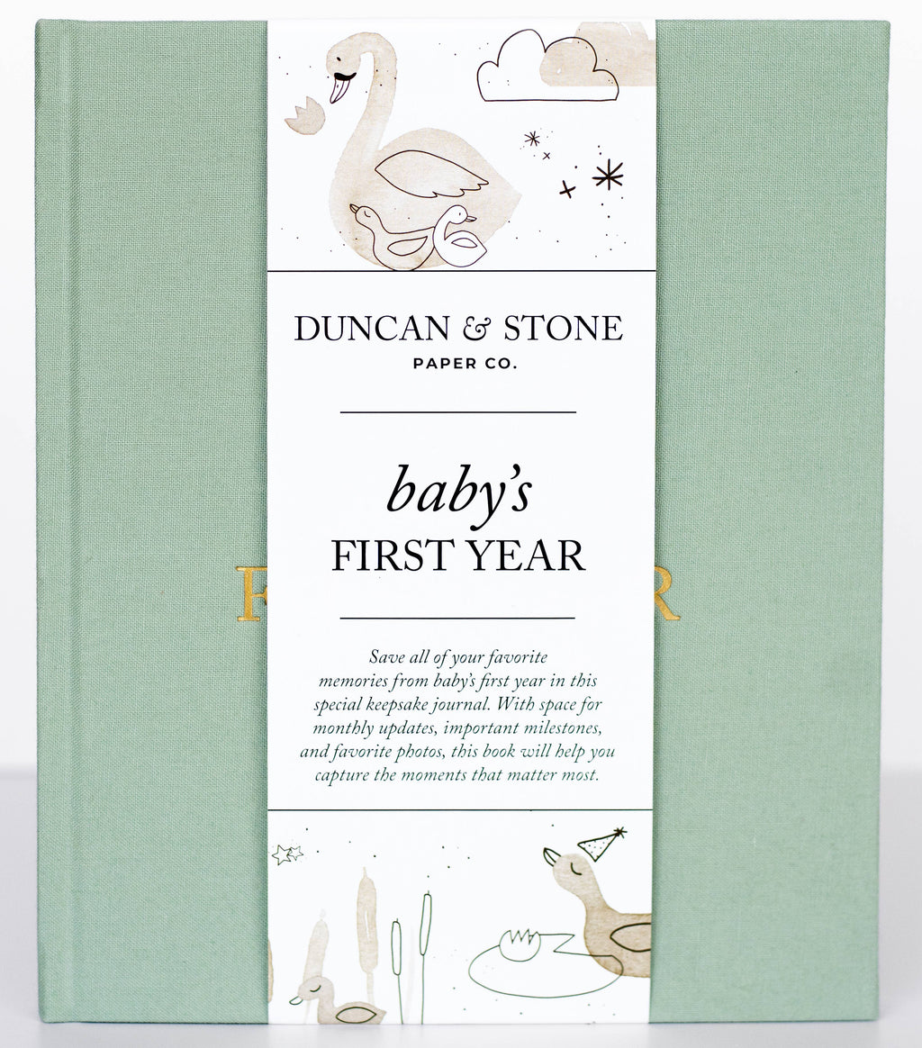 Baby's First Year Memory Book & Photo Album | Mother's Day