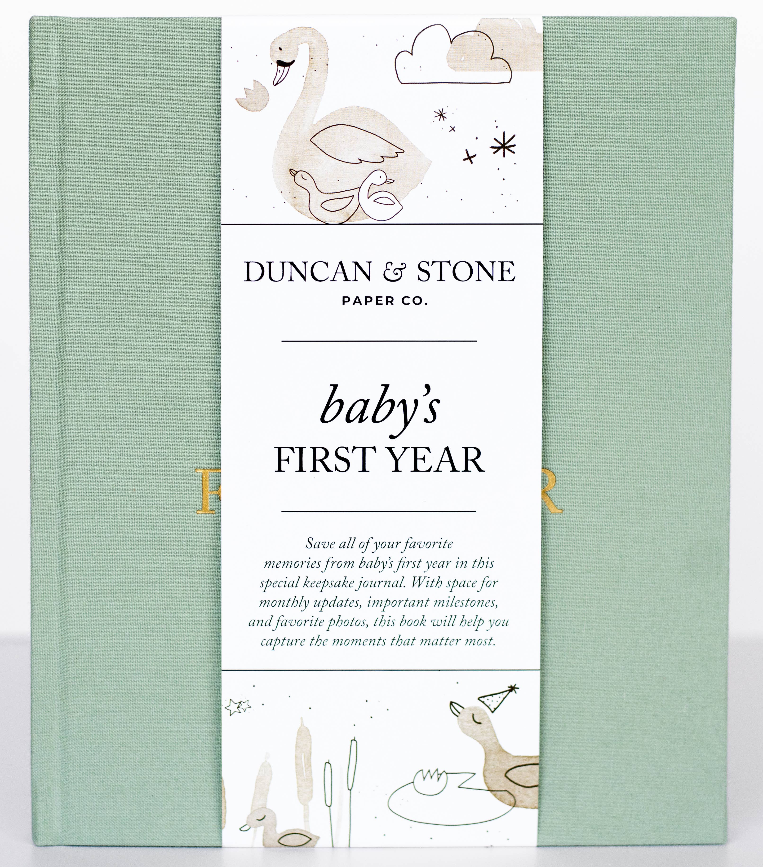 Baby's First Year Memory Book & Photo Album | Mother's Day