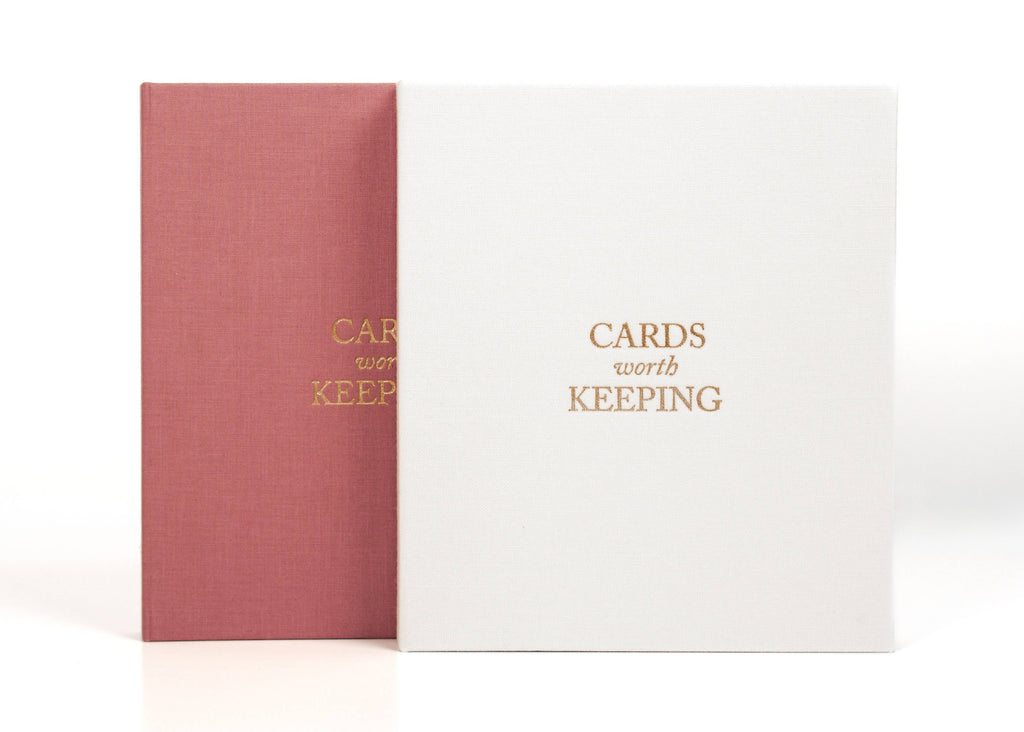 Cards Worth Keeping Journal | Birthday Card Organizer Book