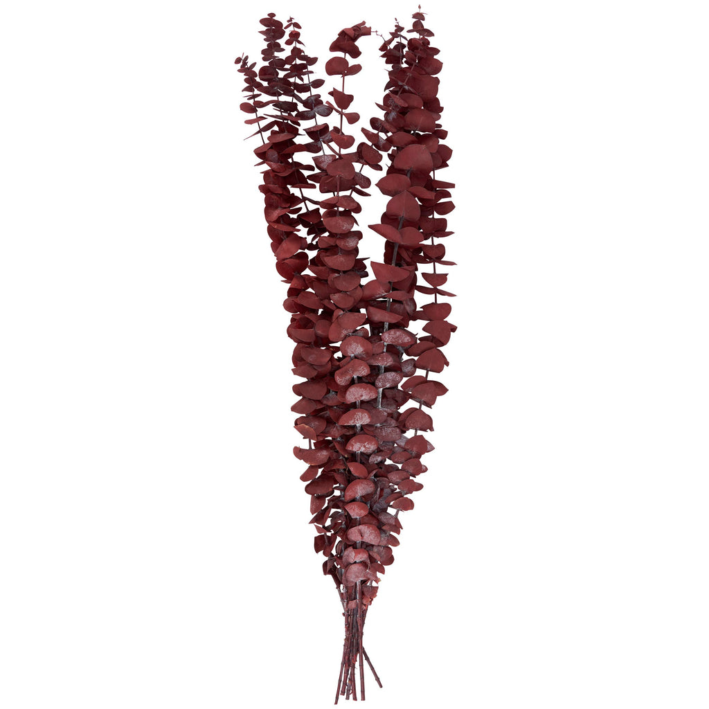 Dark Red Eucalyptus Bouquet